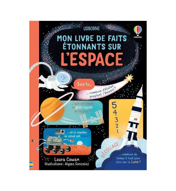 Mon livre de faits étonnants sur l'espace