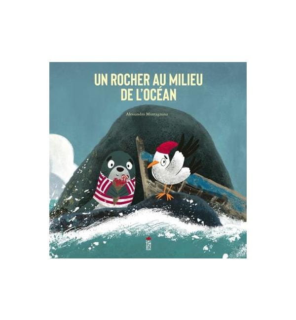 Un rocher au milieu de l'océan