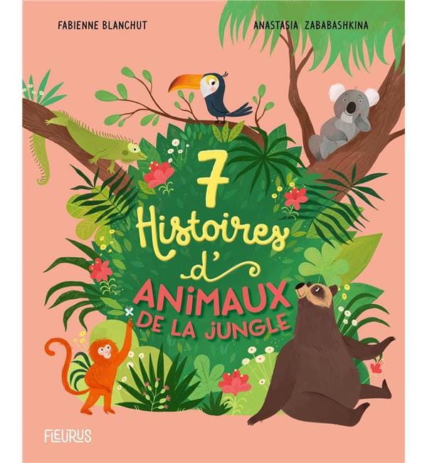 livre 7 histoires d'animaux de la jungle