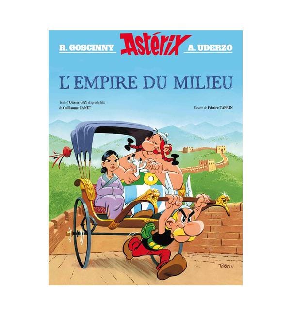 livre Astérix l'empire du milieu