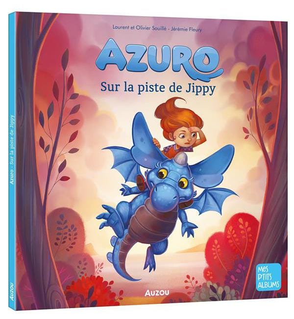 livre Azuro sur la trace de jippy