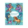 livre coloriages pixels chevaux et licornes