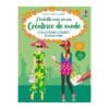 livre créatrice de mode collections londres et new-york avec plus de 600 autocollants