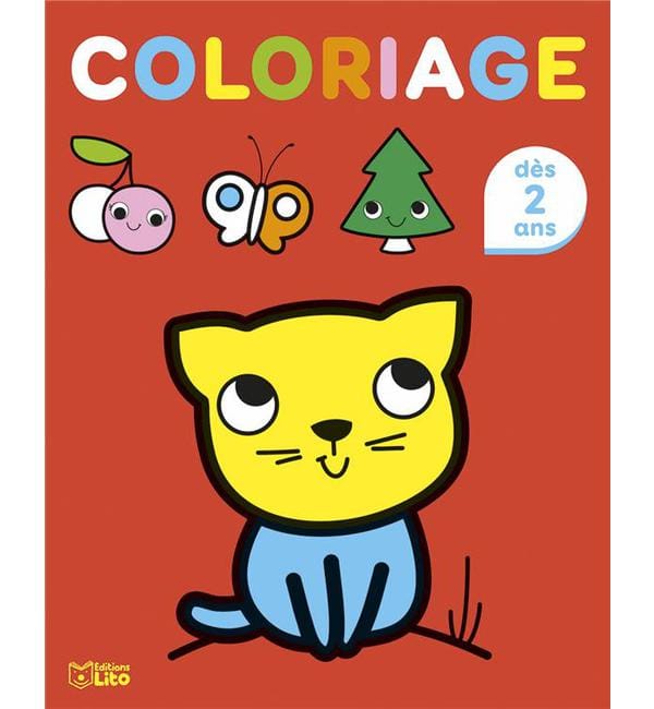 livre le chat coloriage