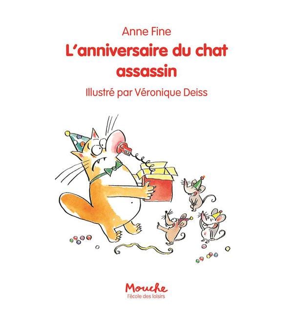 livre le chat assassin l'anniversaire du chat assassin