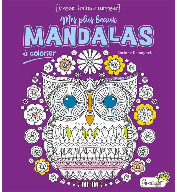 Mes plus beaux mandalas à colorier