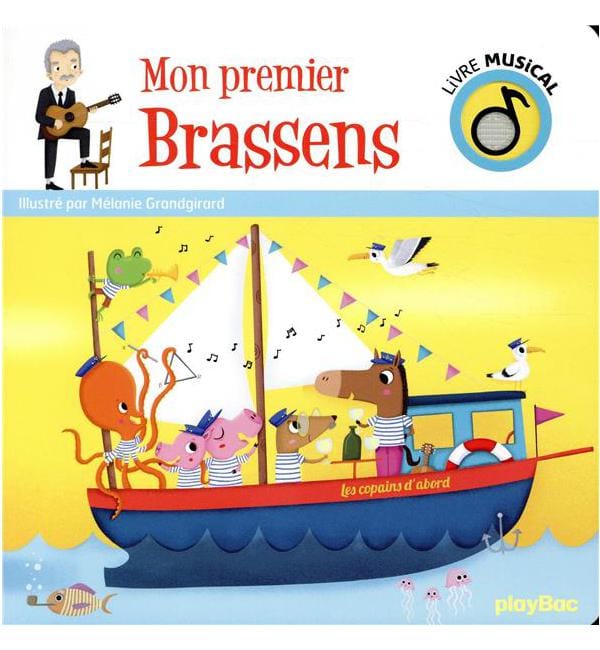 livre mon premier Brassens
