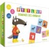 livre p'tit loup dominos des animaux