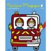 livre peinture magique à l'eau les pompiers