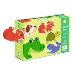 djeco puzzle duo animaux