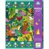 djeco puzzle géant observation forêt