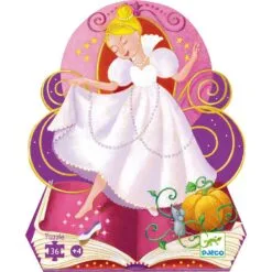 djeco puzzle silhouette cendrillon