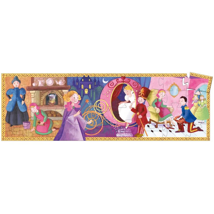 Puzzle silhouette Cendrillon 36 pièces – Image 2