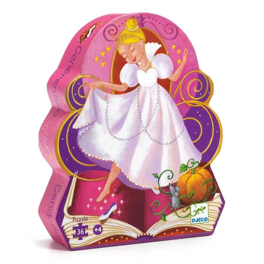 Puzzle silhouette Cendrillon 36 pièces – Image 4