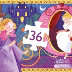 Puzzle silhouette Cendrillon 36 pièces – Image 5
