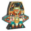 djeco puzzle silhouette station spatiale