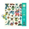 djeco stickers robots