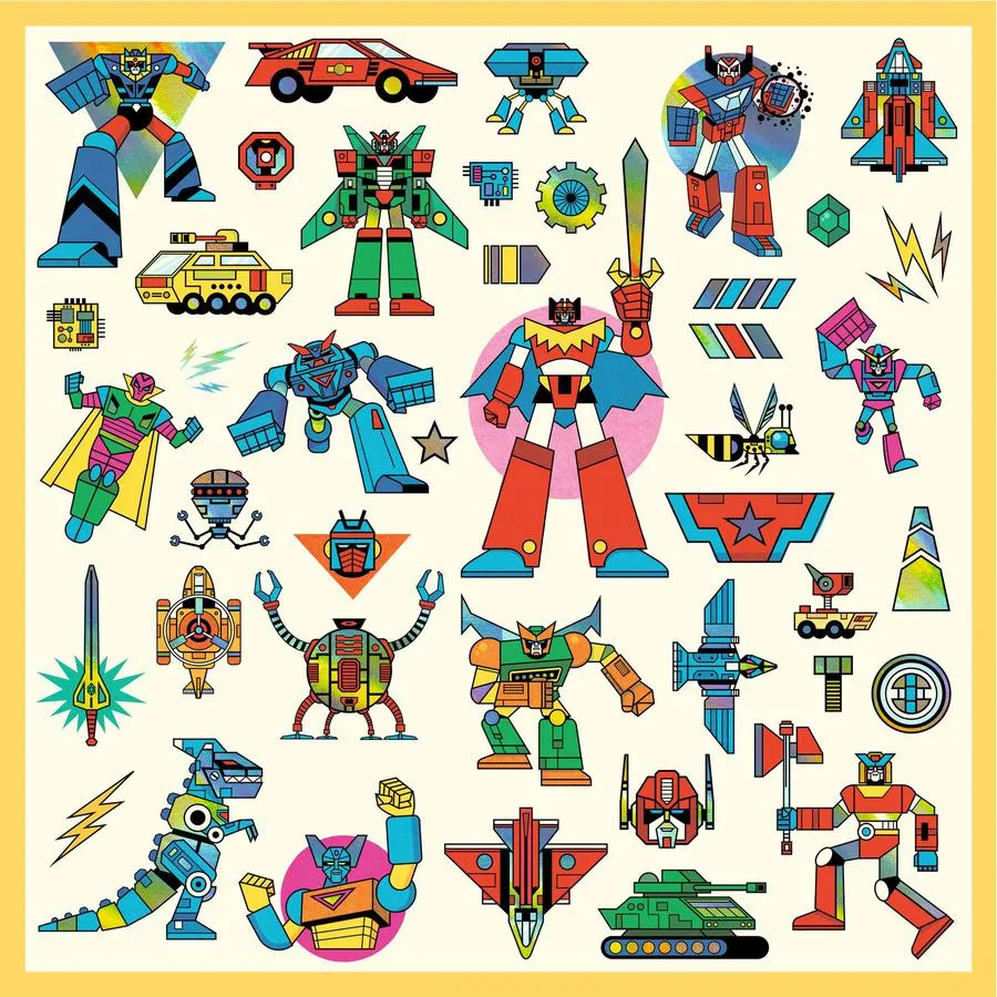 Stickers Robots – Image 3