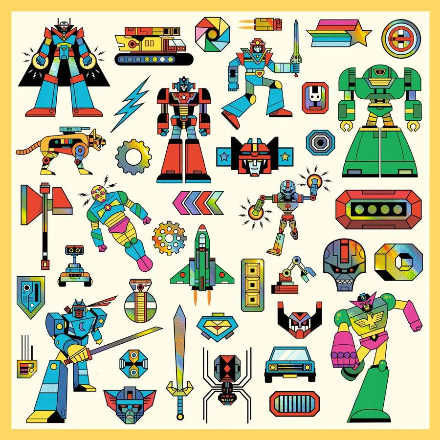 Stickers Robots – Image 4