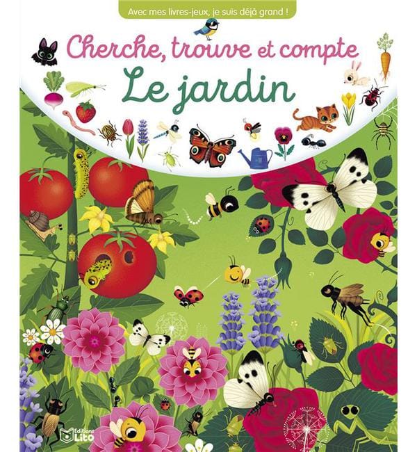 Cherche, trouve et compte Le jardin