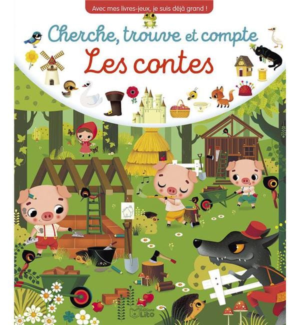 Cherche, trouve et compte Les contes