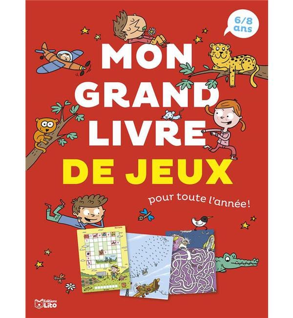 Mon grand livre de jeux pour toute l'année !