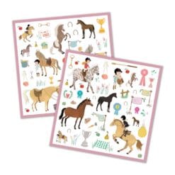 Alternative view of Stickers Chevaux