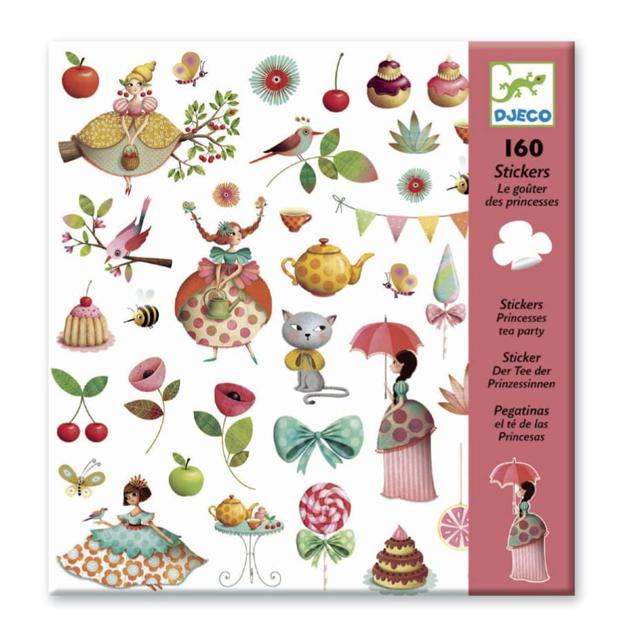 Stickers Le goûter des princesses
