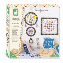Multiactivités 6 réalisations avec une presse à fleurs