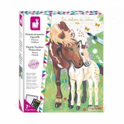 Peinture au numéro Aquarelle Chevaux