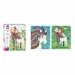 Peinture au numéro Aquarelle Chevaux – Image 6