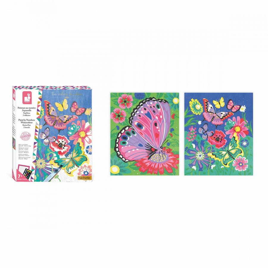 Peinture au numéro Aquarelle Papillons – Image 6