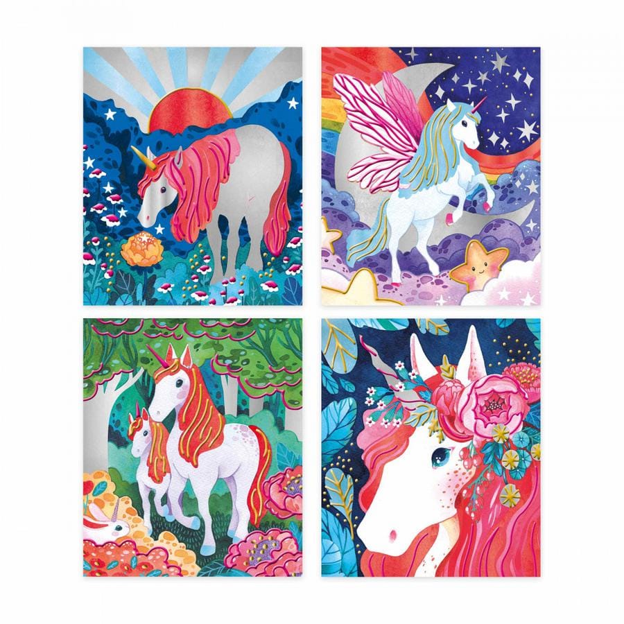 Peinture nacrée et 3D Licorne – Image 2