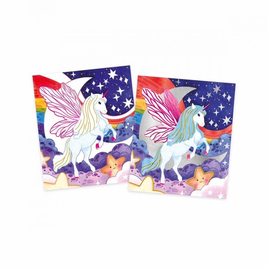 Peinture nacrée et 3D Licorne – Image 4