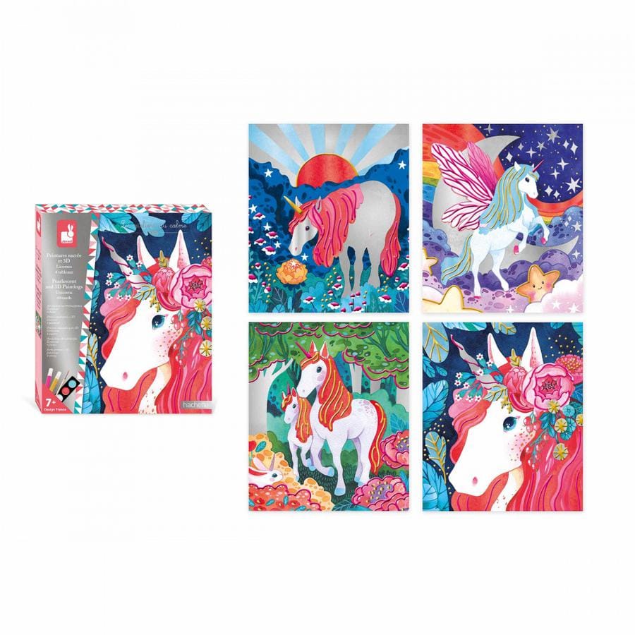 Peinture nacrée et 3D Licorne – Image 5