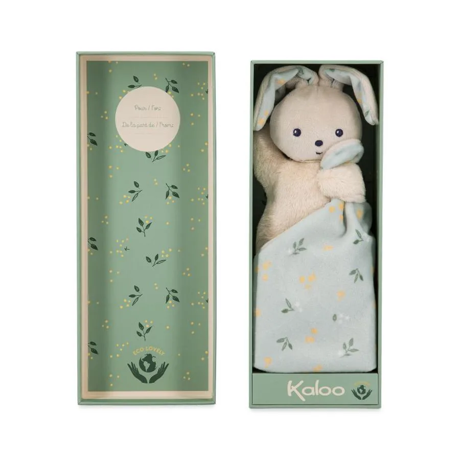 Doudou Lapin Carré Douceur Bouquet d'Agrumes – Image 2