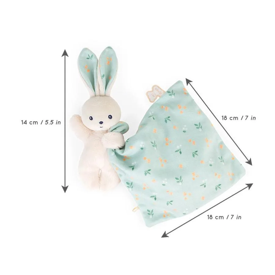 Doudou Lapin Carré Douceur Bouquet d'Agrumes – Image 3