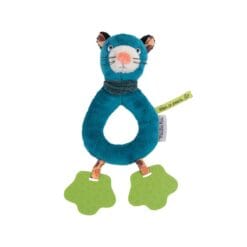 Moulin Roty anneau hochet panthère dans la jungle