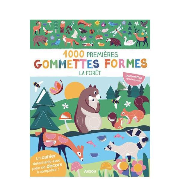 1000 Premières gommettes formes La Forêt