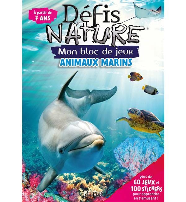 Animaux marins - Avec 100 stickers