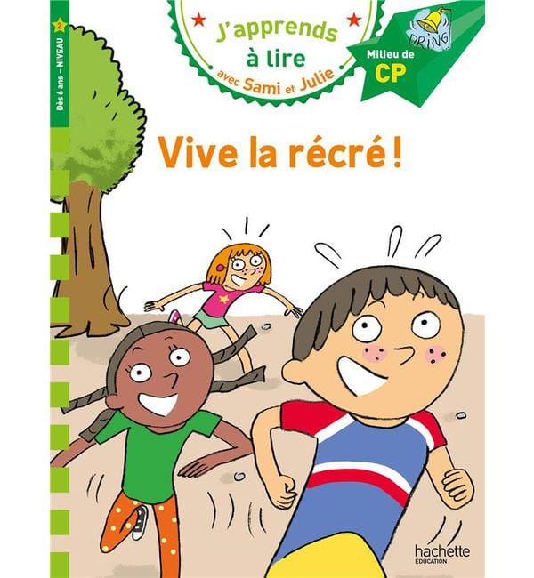 J'apprends à lire avec Sami et Julie - Vive la récré ! - Milieu de CP Niveau 2