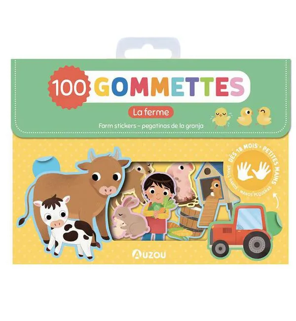 La Ferme - 100 gommettes