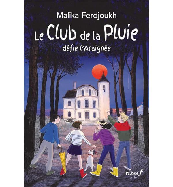 Le club de la pluie Tome 6 - Le club de la pluie défie l'Araignée
