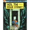 livre les aventures de tintin - vol 714 pour sydney