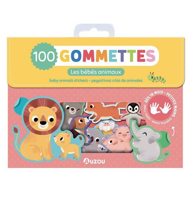 Les bébés animaux - 100 gommettes