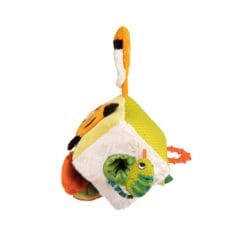 Cube d'activités en tissu - Dans la Jungle