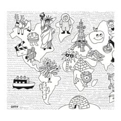 Mini atlas - Coloriage Pocket – Image 3