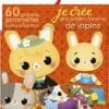 Je crée des petites familles de lapins - 60 grandes gommettes autocollantes