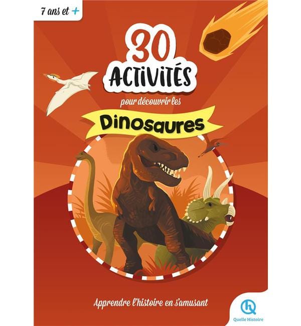 30 activités pour découvrir les dinosaures