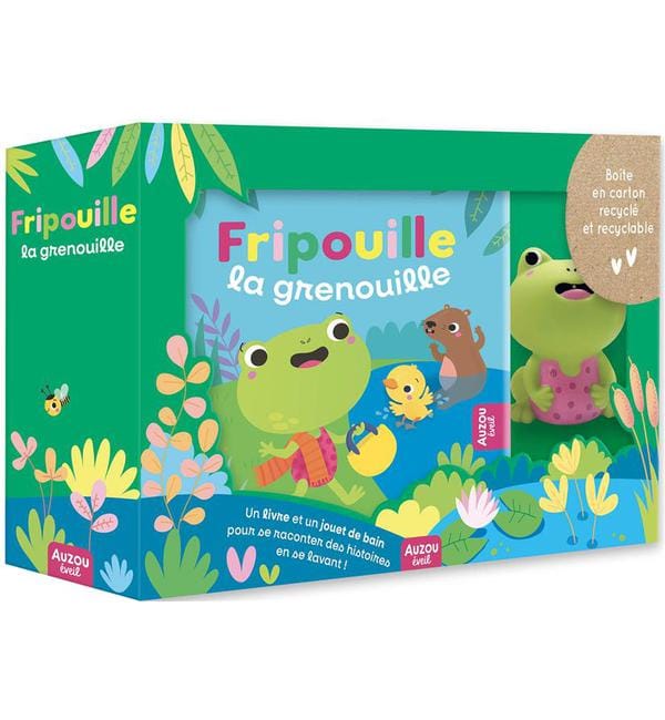 Fripouille la Grenouille - Valisette carton